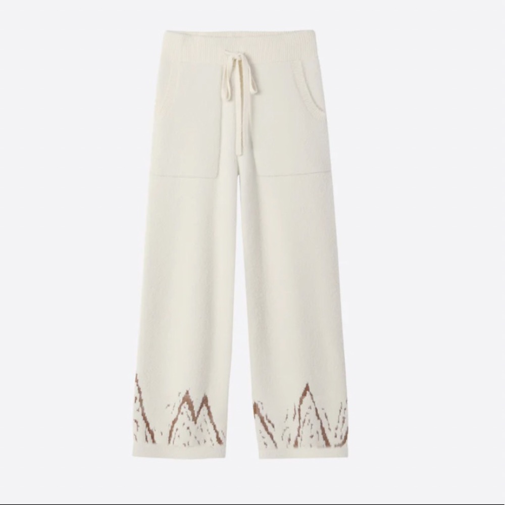 Snuggle Sac Wide Leg Cozy Knit Pant